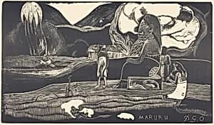 Maruru (Thank You) by Paul Gauguin