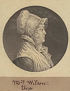 Mary Fleming Lewis by Charles B. J. Févret de Saint-Mémin