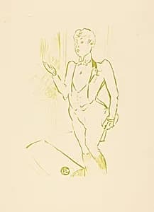 Mary Hamilton by Henri de Toulouse-Lautrec