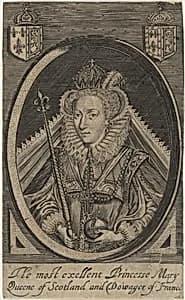 Mary, Queen of Scots by after Renold Elstrack