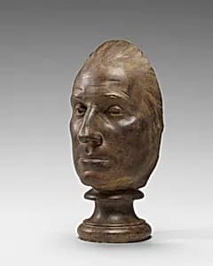 Mask of George Washington by after Jean-Antoine Houdon