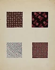 Materials from Quilt by Katherine Hastings