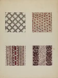 Materials from Quilt by Katherine Hastings