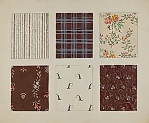 Materials from Quilt by Dorothy Posten
