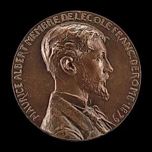 Maurice Albert, 1854-1907 by Louis-Oscar Roty