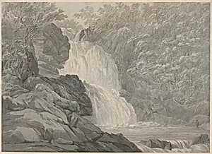 Mawddach Falls near Dolgelly by John Webber