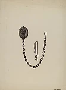 Medallion and Chain by Dana Bartlett