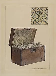 Medicine Bottle Chest by Gilbert Sackerman