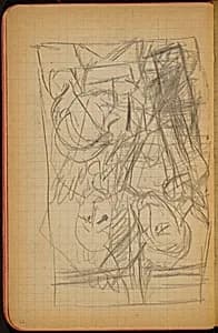 Mehrfigurige Kompositionsskizze (Figural Composition) [p. 62] by Max Beckmann