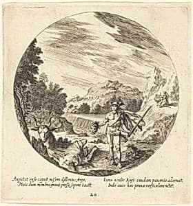Mercury Killing Argus by Georg Andreas Wolfgang the Elder