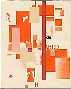 Merz 3 (0/2) by Kurt Schwitters