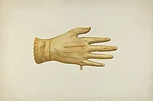Metal Weather Vane: Glove by Harriette Gale