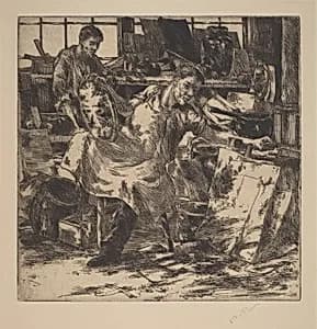 Metal Workers by Martin Petersen