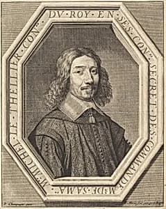 Michel le Tellier by Jean Morin after Philippe de Champaigne