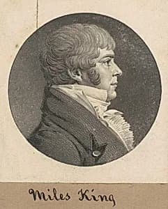 Miles King, Jr. by Charles B. J. Févret de Saint-Mémin