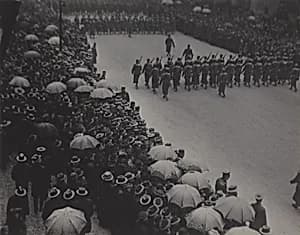 Military Parade, New York by Alfred Stieglitz