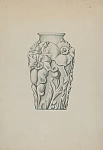 Milk Glass Vase by Wellington Blewett