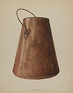 Milk Pail by Albert Geuppert