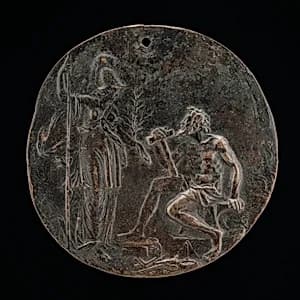 Minerva and Vulcan by Italian 16th Century