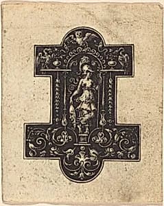 Minerva Standing by Etienne Delaune