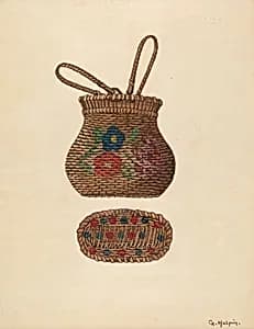 Miniature Basket by Grace Halpin