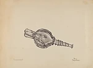 Miniature Bellows Bottle by John Tarantino