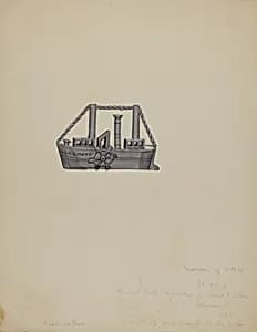 Miniature Boat by Raoul Du Bois