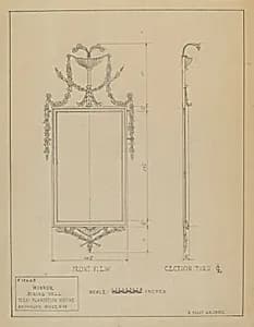 Mirror by B. Holst-Grubbe
