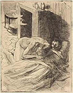 Misery (La Misère) by Albert Besnard