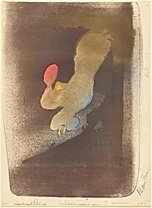 Portrait of Henri de Toulouse-Lautrec (artist); André Marty (publisher); Edouard Ancourt (printer)