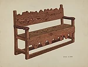 Mission Bench by Emile Cero