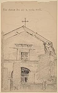 Mission Dolores, San Francisco by Arthur B. Davies