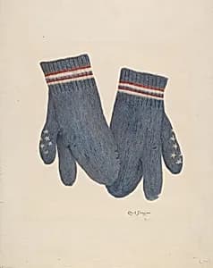 Mittens by Ethel Dougan