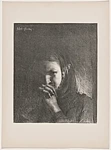 Mélancolie (Melancholy) by Alfred-Nicolas Martin