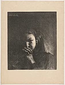 Mélancolie (Melancholy) by Alfred-Nicolas Martin