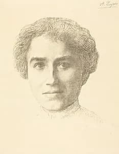 Mlle. Simpson by Alphonse Legros