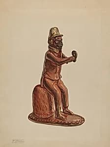 Monkey Statuette by Frank Fumagalli