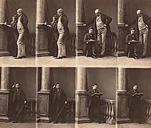 Monsieur Jadin and Son by André Adolphe-Eugené Disdéri