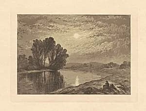 Moonlight on the Androscoggin by John Henry Hill