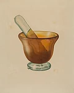 Mortar and Pestle by Isidore Steinberg