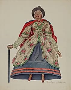 "Mother Goose" marionette by Rose Campbell-Gerke