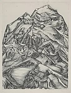 Mountains and Lake