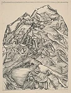 Mountains and Lake