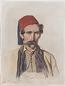 Moustachioed Slav in Belgrade by Théodore Valerio