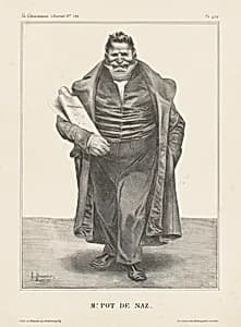 Mr. Pot de Noz. by Honoré Daumier