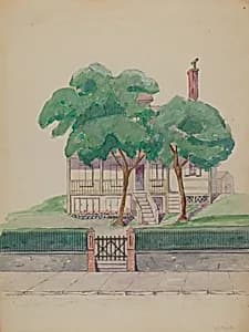 Mr. Stewart's House by Gladys Cook