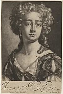 Portrait of Isaak Beckett, after Anne Killigrew