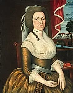 Mrs. Elizabeth Noyes Denison by The Denison Limner (Probably Joseph Steward)