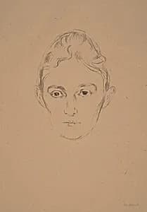 Mrs. Marie Linde by Edvard Munch