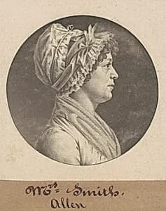 Mrs. Smith by Charles B. J. Févret de Saint-Mémin